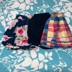 THREE Abercrombie and Fitch Mini Skirts